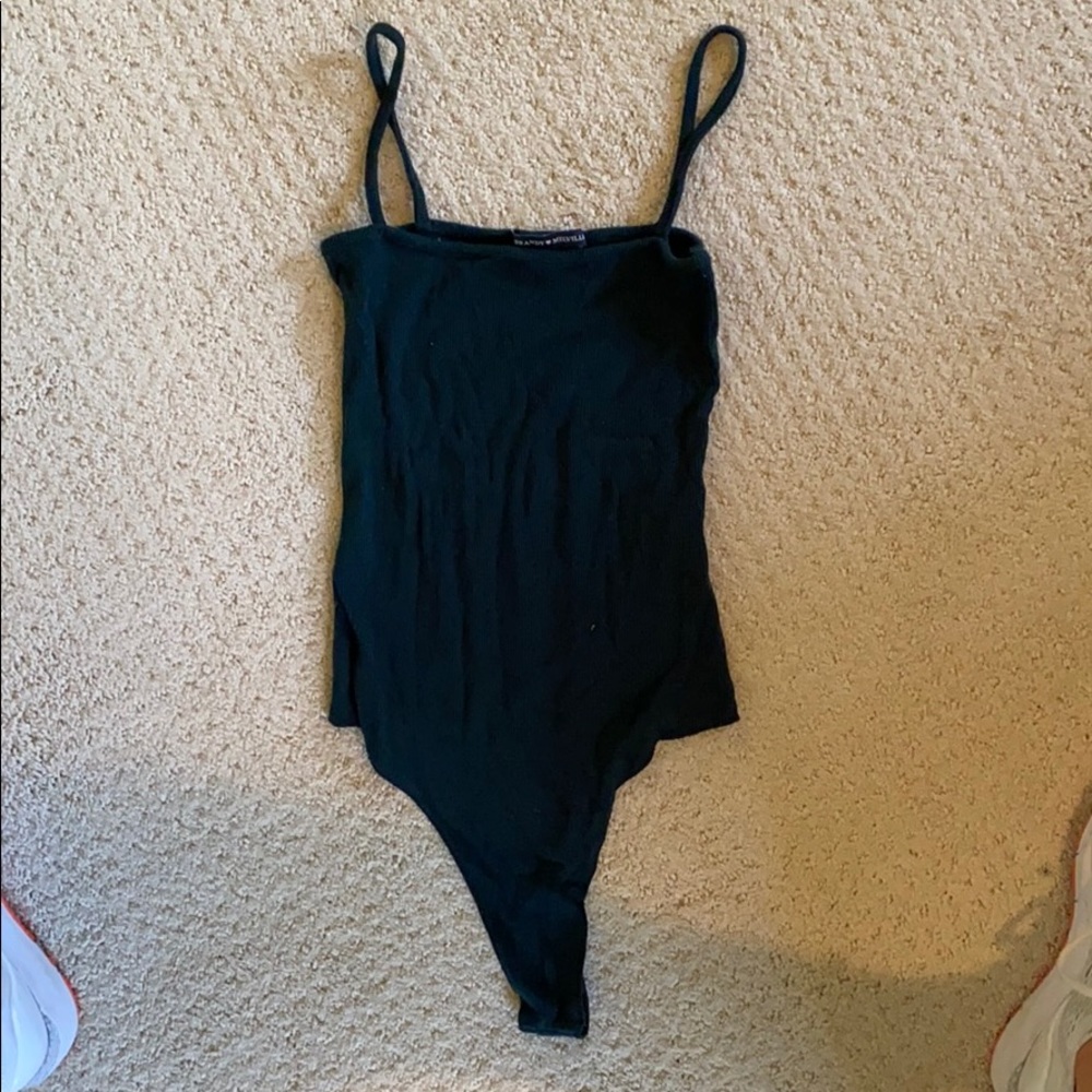 Brandy Melville dark green bodysuit